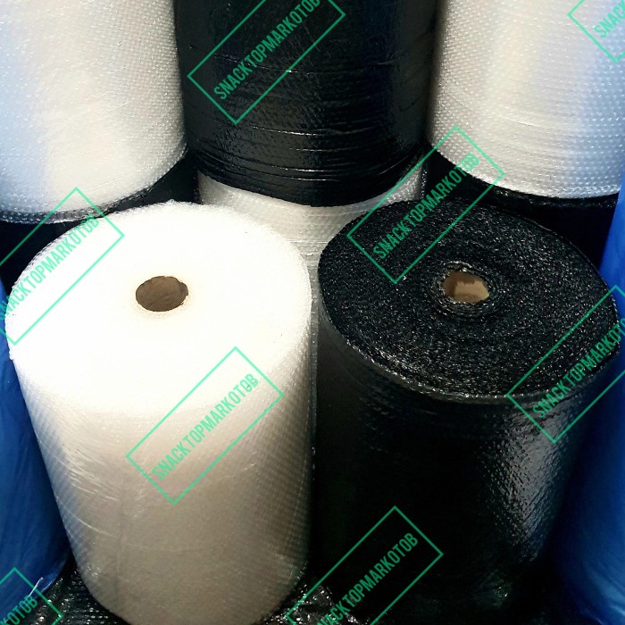 

Bubble Wrap Bening / Hitam 62CM X 50M FULL MURAH EKONOMIS - Hitam