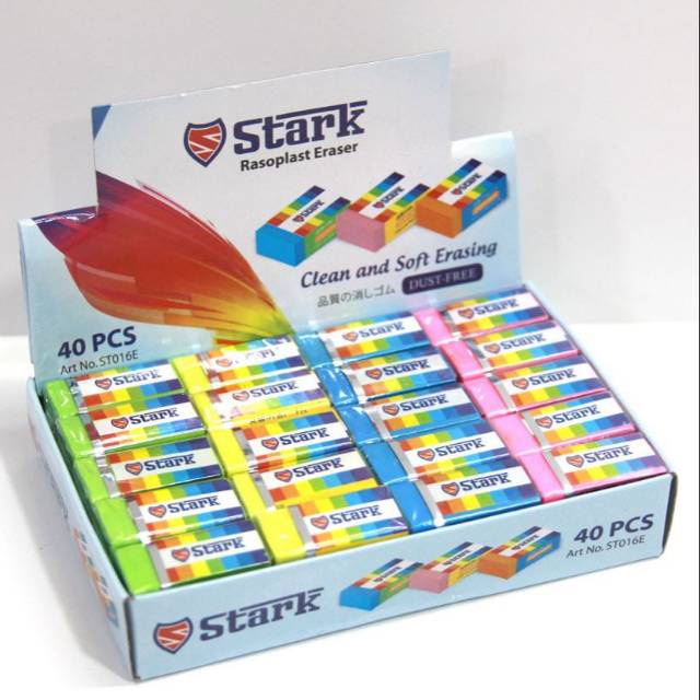 

Penghapus STARK warna (40pc)