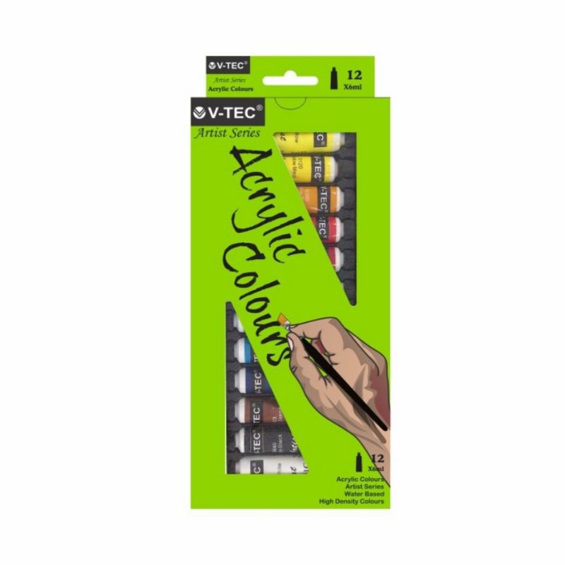 

Cat Acrylic 6ml V-Tec 12 warna
