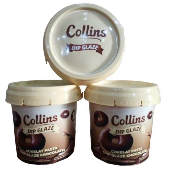 

New Produk COLLINS DIP GLAZE 1Kg - Chocolate