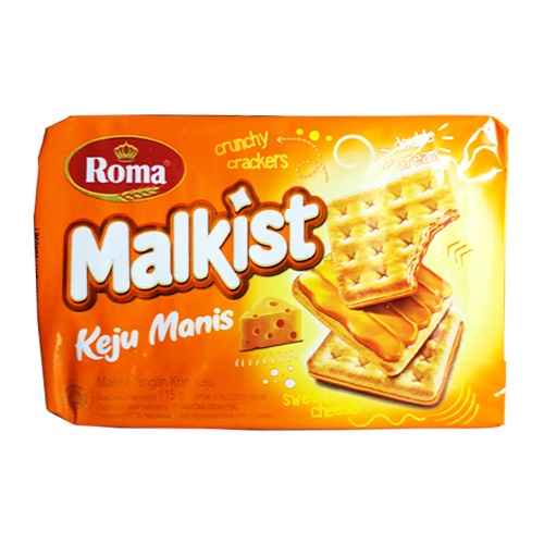 

Roma Malkist Keju Manis [120 gr]