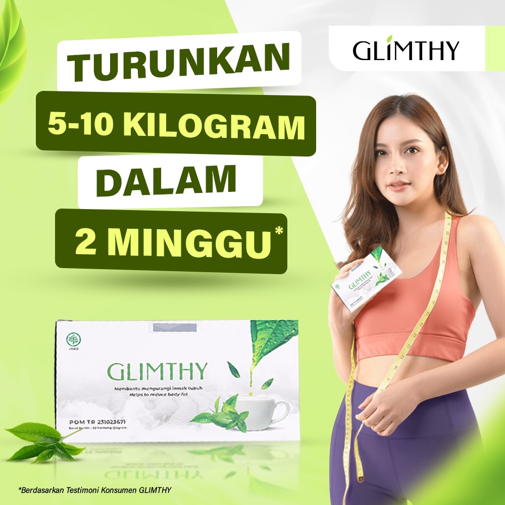 

Terlaris Glimthy Slimming Tea herbal Alami | Teh Herbal Pelangsing BPOM | Teh Diet Detoks | Suplemen Diet