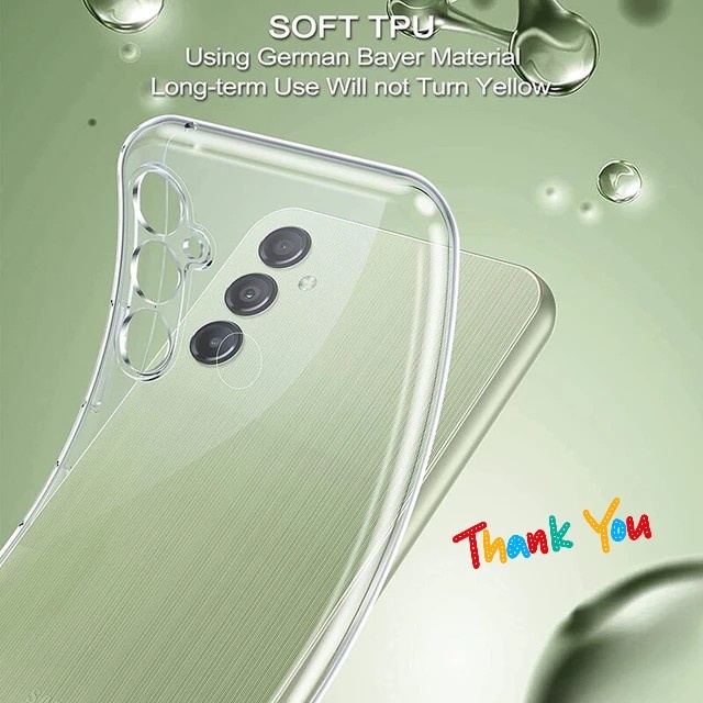SOFT CASE SAMSUNG A54 5G CASING AIR FUSION FREE TEMPERED GLASS