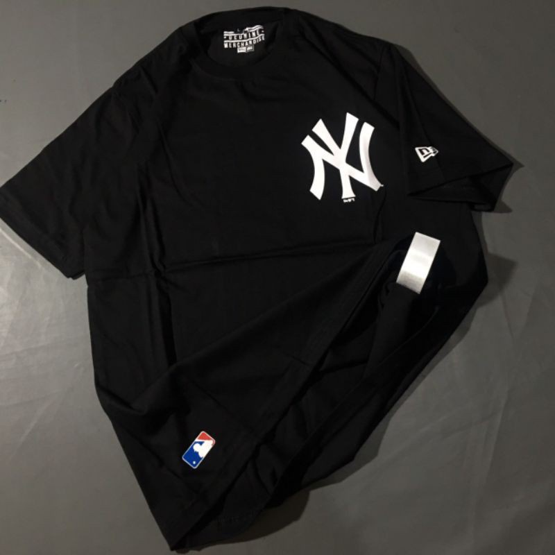 【COD】 TEE KAOS NY LOGO KECIL NEW ERA NY NEWYORK NBA NY FULL TAG NY GENUINE MERCH