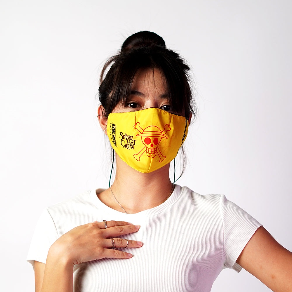Juaraga Masker - ONIC Juara X One Piece Dawn Pirate - Kuning