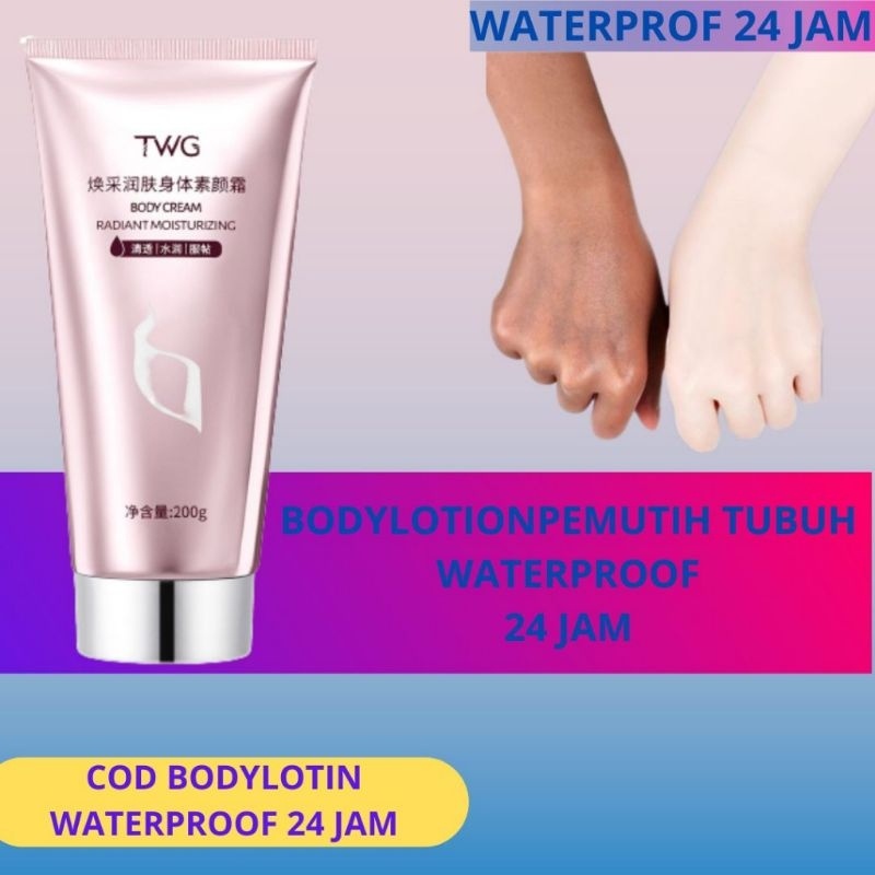 TWG whitening body cream body lotion pemutih badan instan Handbody TWG Pemutih Kulit Orang Korea