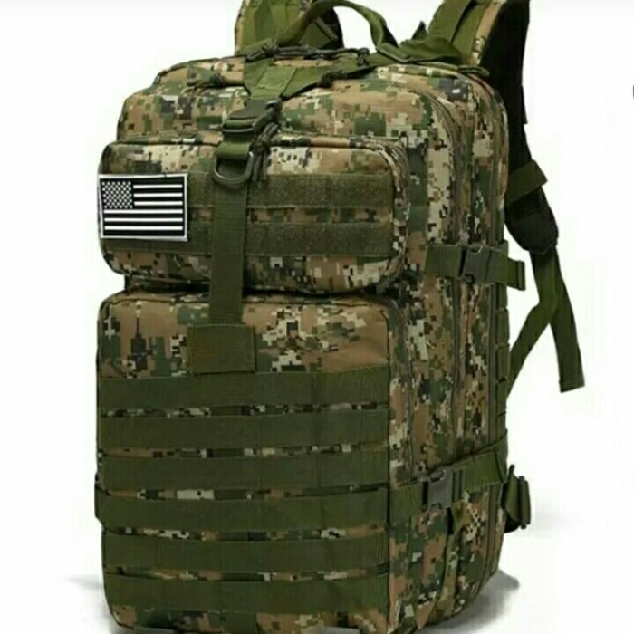 TAS RANSEL 915 TAS RANSEL 3P ARMY TAS PUNGGUNG TACTICAL ARMY IMPORT - TAS 915-01