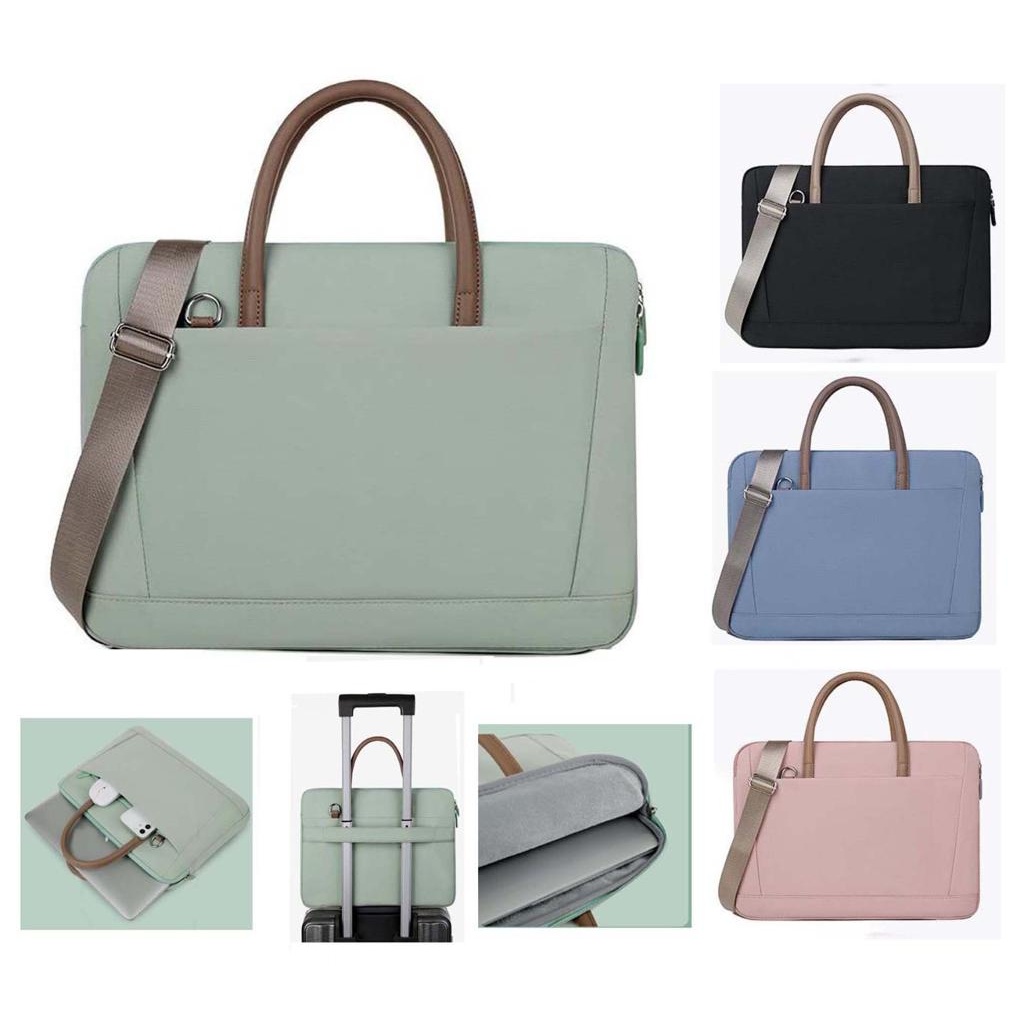 TW53ED Tas Laptop / Macbook Selempang Remoid New Pipe Longstrap 13 14 15 16 inch