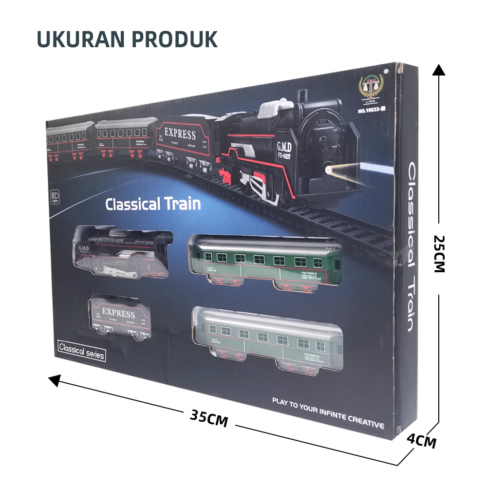 Tatajoy Kereta Api Rail rel kecepatan tinggi Kereta Rail Kereta Asap 14 set Rel Kereta Electronic Train otomatis Kereta anak Api Susun Rail Automatic Kereta Cepat Mainan Kereta Thomas Mainan Kereta Api Rel Mainan laki Mainan Anak