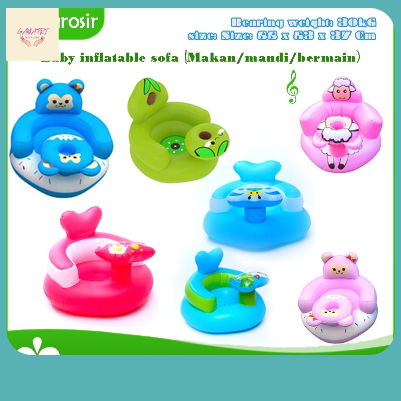 Perlengkapan Bayi Kekinian / sofa bayi belajar duduk laris sofa bayi / kursi bayi pompa untuk belaja