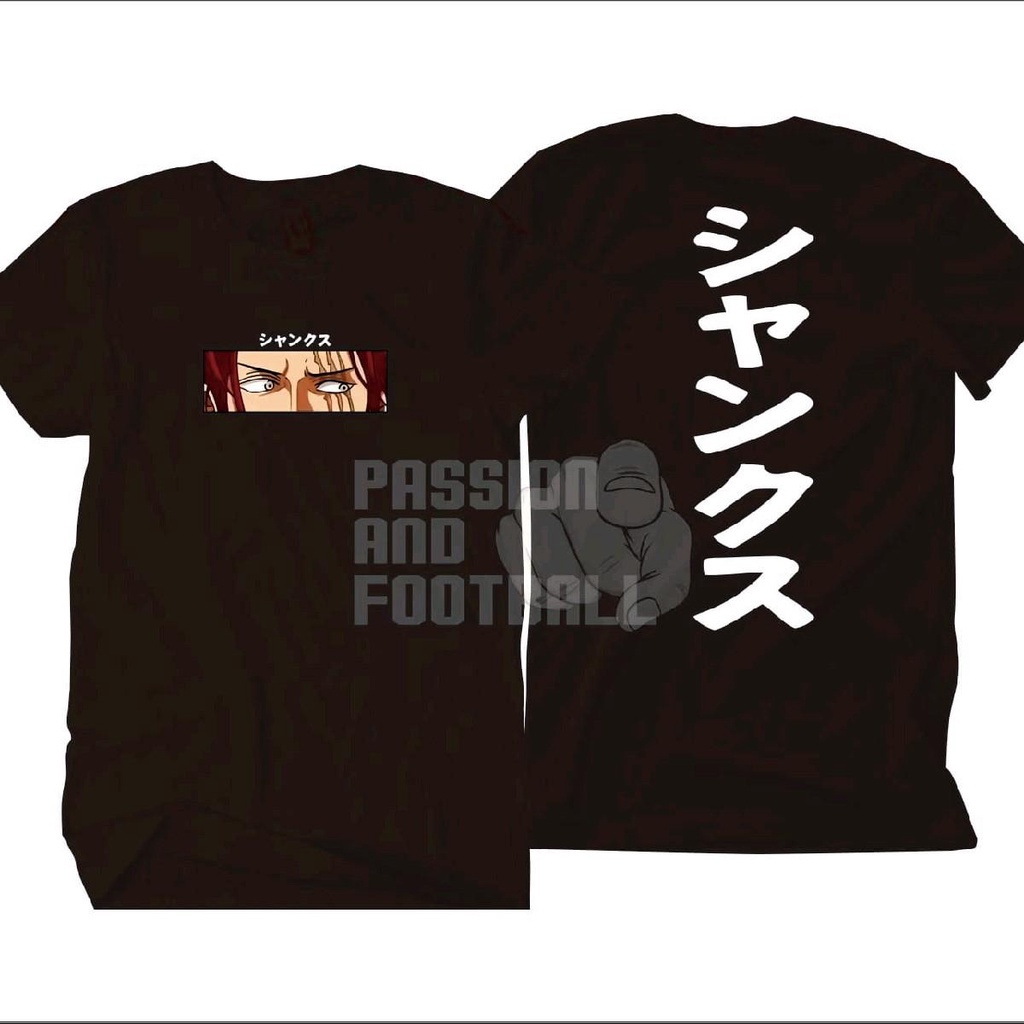 T-SHIRT ANIME ONE PIECE AKAGAMI NO SHANKS