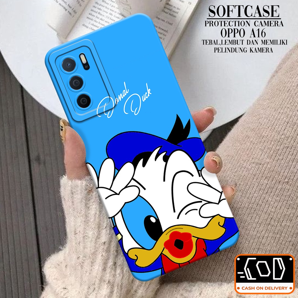 Softcase Silikon Hp Oppo A16 Terbaru - Trans Case Casing Hp Oppo A16 Terbaru