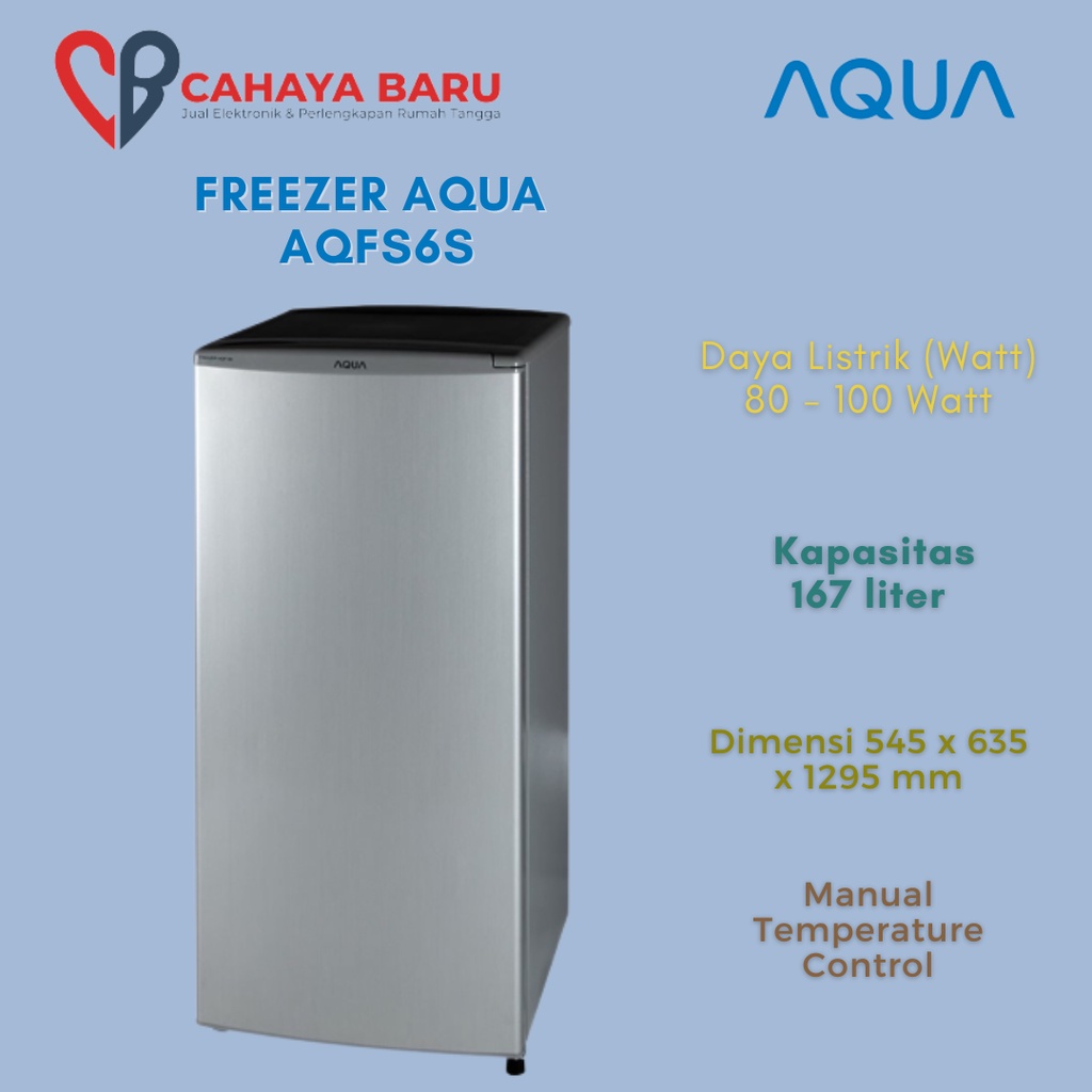 FREEZER AQUA AQFS6S
