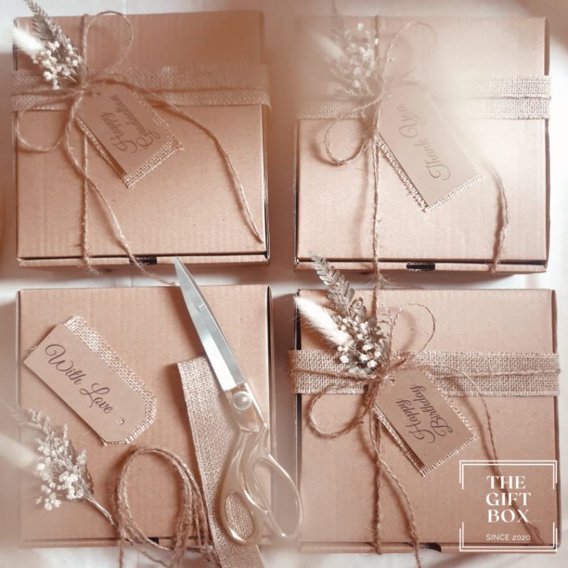

NEW RUSTIC BOX | GIFT BOX | KOTAK KADO I PITA GONI size L dan XL