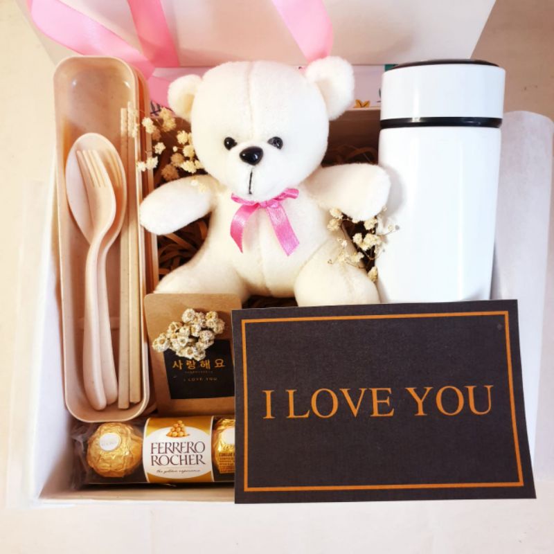 

HAMPERS BIRTHDAY | HADIAH ULANG TAHUN | WHITE HARD BOX