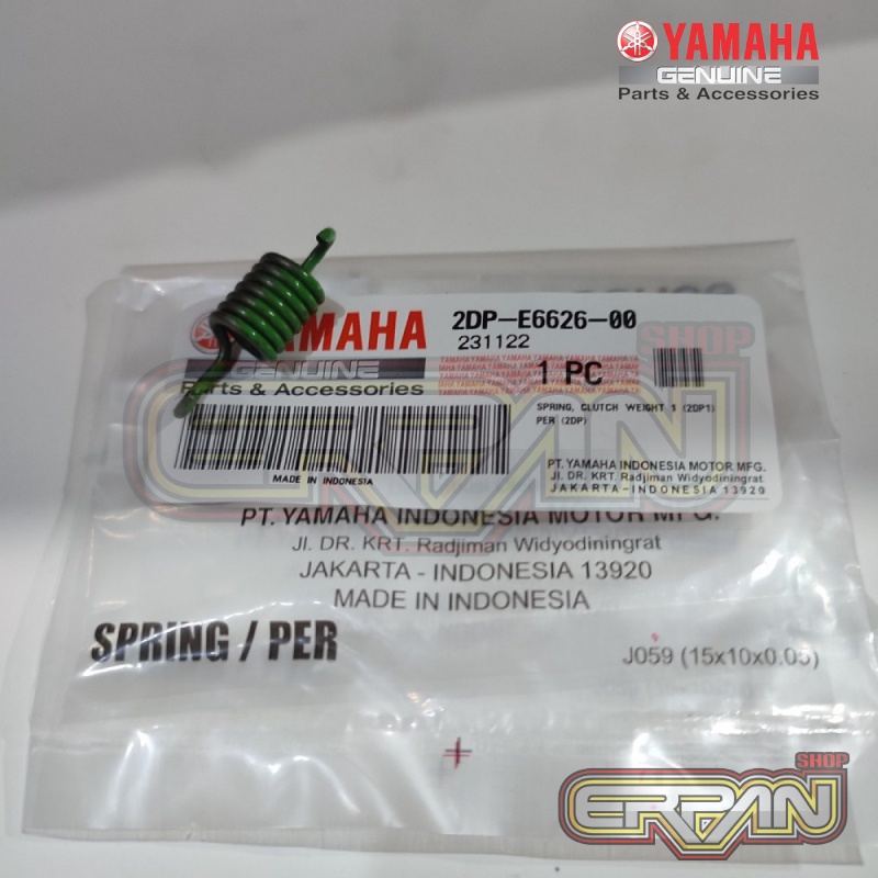 Per Centri Nmax / Per kampas ganda Nmax 2DP-E6626-00 Original yamaha