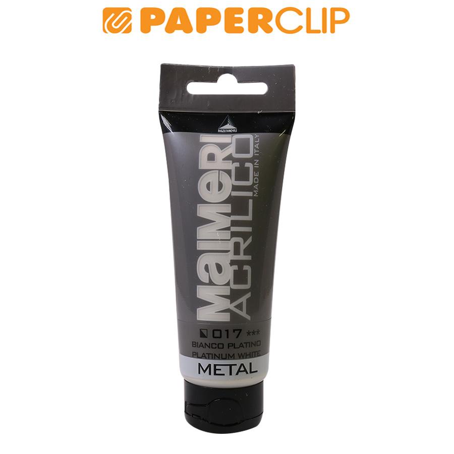 

ACRYLIC COLOR MAIMERI 75ML M0916017 PLATINUM WHITE