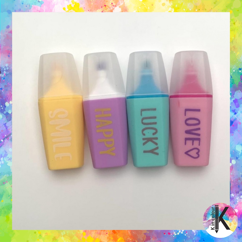

Stabilo Pastel 1 Set Isi 4 Warna Purple Blue Pink Yellow