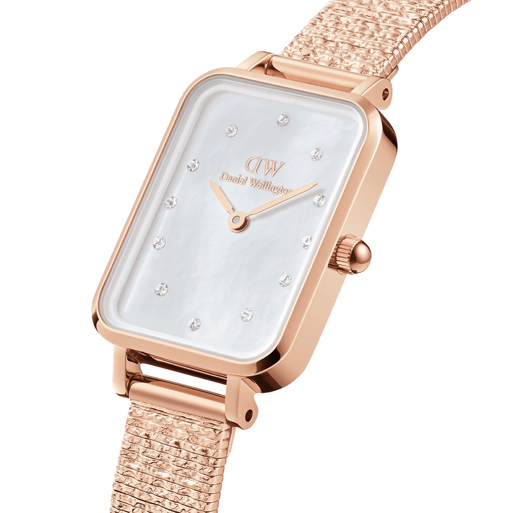 6A. (Original 100% - Garansi 2 Thn) Jam Tangan Daniel Wellington Original Wanita Quadro Lumine Free 