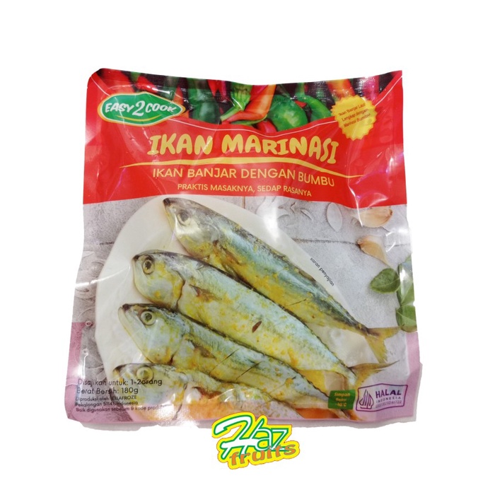 

Ikan Marinasi | Ikan Banjar | Ikan Banyar Dengan Bumbu ( isi 2pcs )