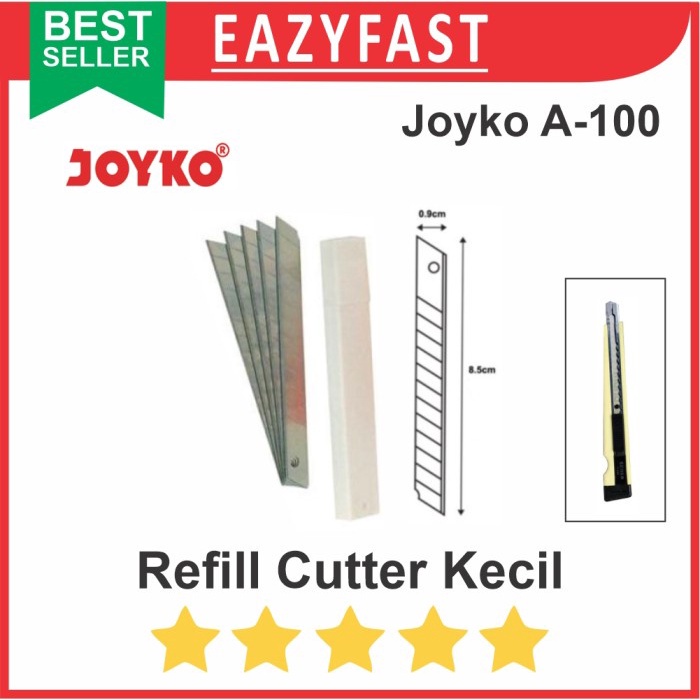 

Refill Isi Mata Cutter Joyko Kecil A-300 A-100 Cuter Kater A300 A100