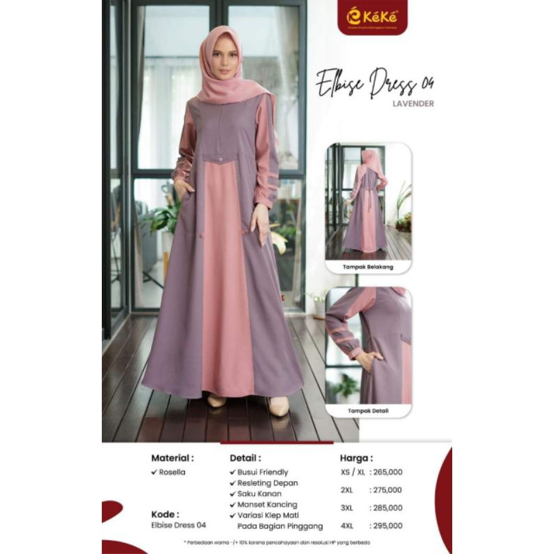 Gamis KEKE Elbise Dress 04