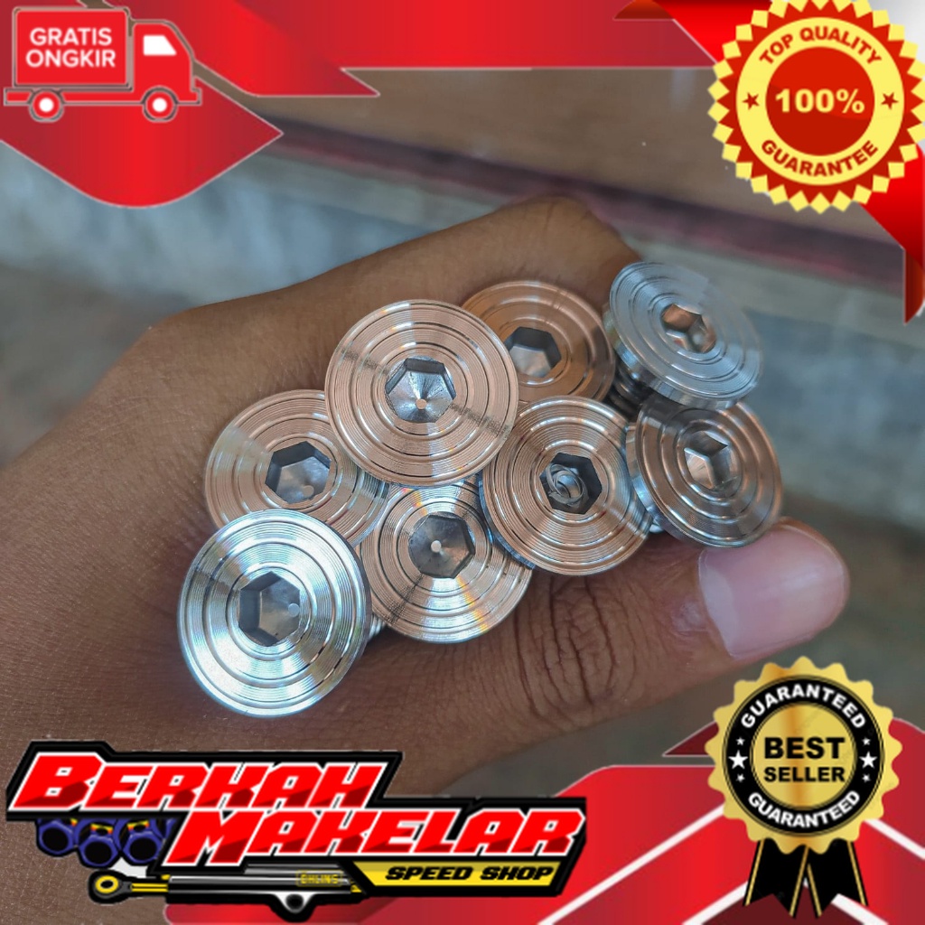 Baut Stainless Slim M10/Drat 14 ( drat kasar )