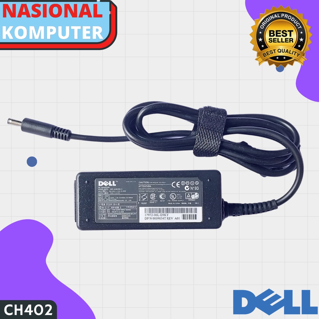 Adaptor Charger Dell Inspiron 11 3000 3147 3148 3152 3153 3157 3179