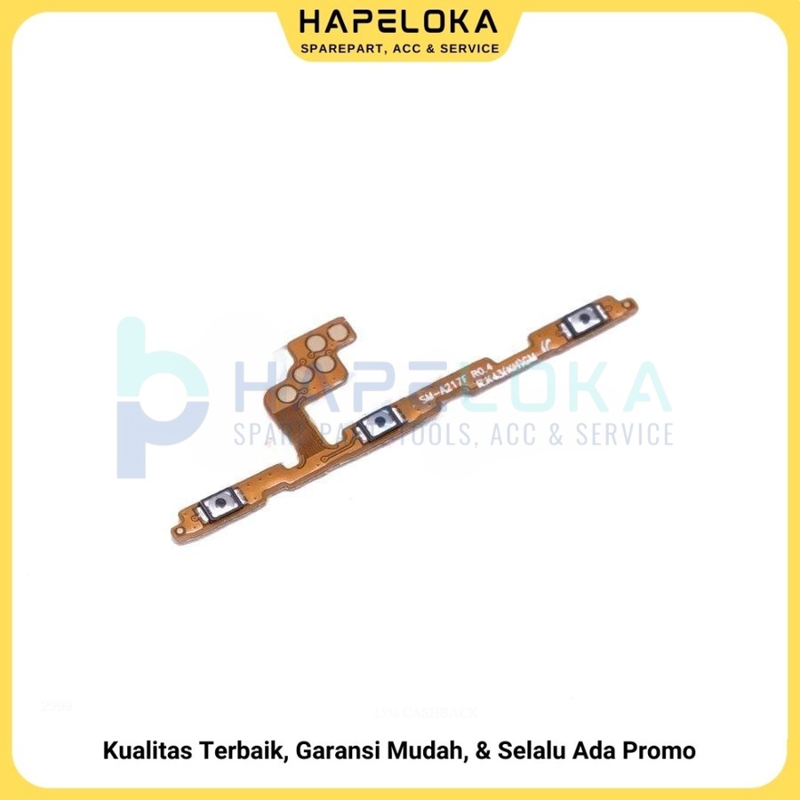 FLEXIBLE ON OFF VOLUME SAMSUNG GALAXY A21S / A217 FLEX ON OFF VOL SAMSUNG A21S / A217