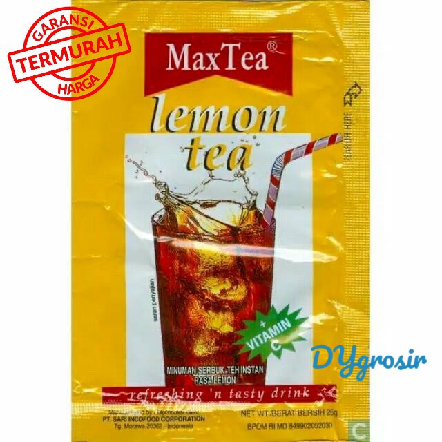 

Lemon Tea Max Tea Sachet