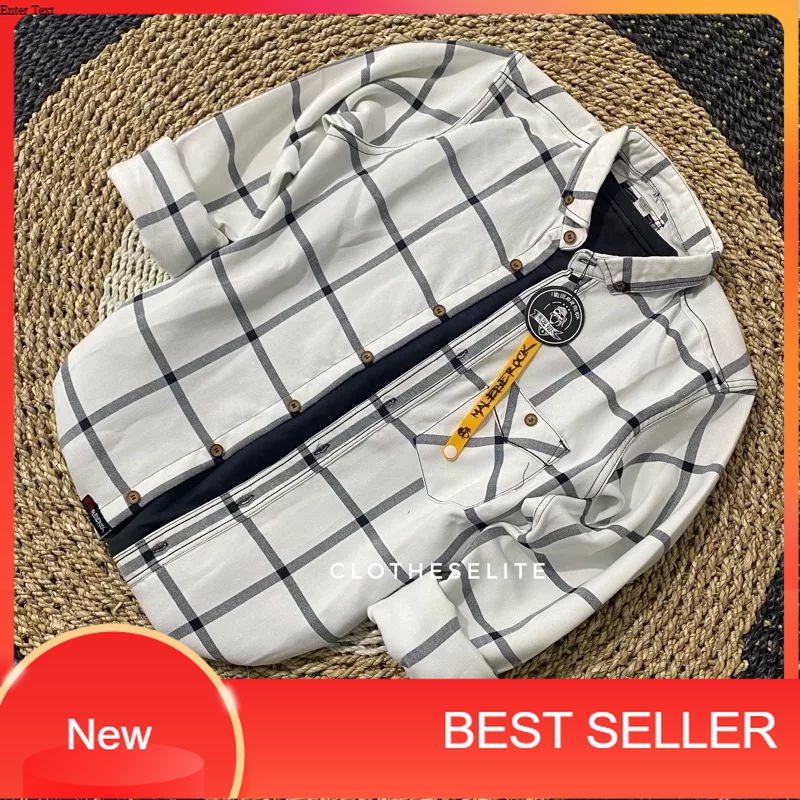 Kemeja Flanel Pria lengan panjang kemeja pria kantor flanel.store_id/distro merah kuning hijau