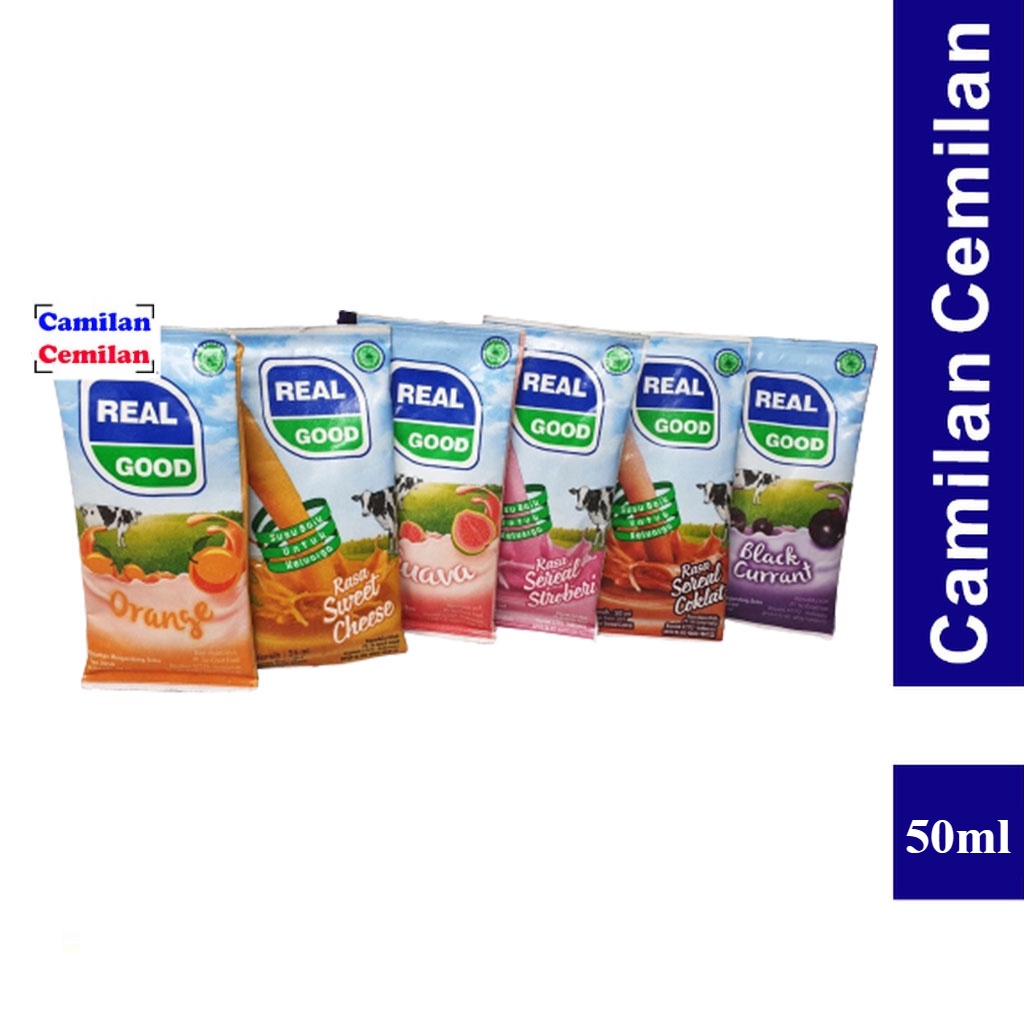 

Susu UHT Realgood / Real Good Mini 50 ml