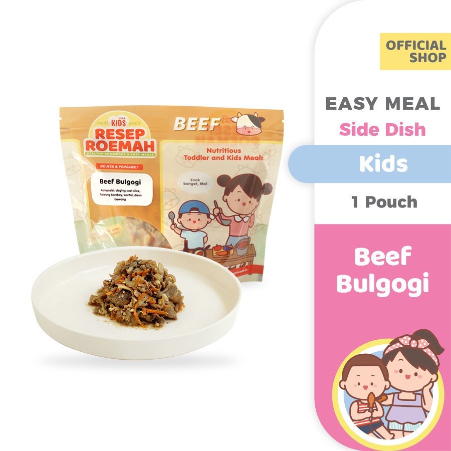 

COD ResepRoemah Beef Bulgogi / Daging Slice Bulgogi / Kids / Healthy Frozen Mpasi / No MSG