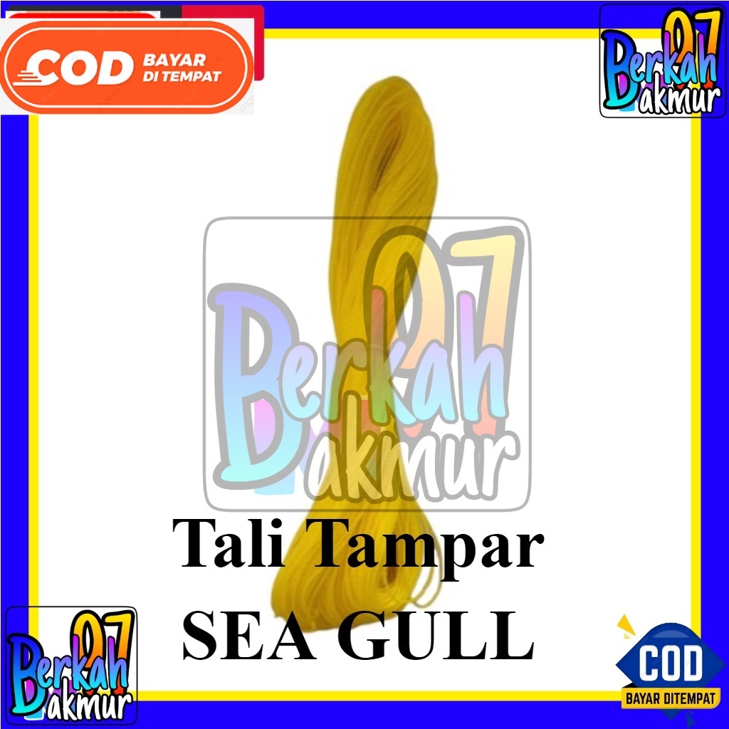 

チ SEA GULL tali tampar serbaguna, tali tampar bangunan, tali tampar 1.5 mm per 1pcs (50meter) ろ