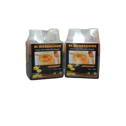 

Madu Hitam Pahit Plus Propolis 500Gram Paket isi 2pcs