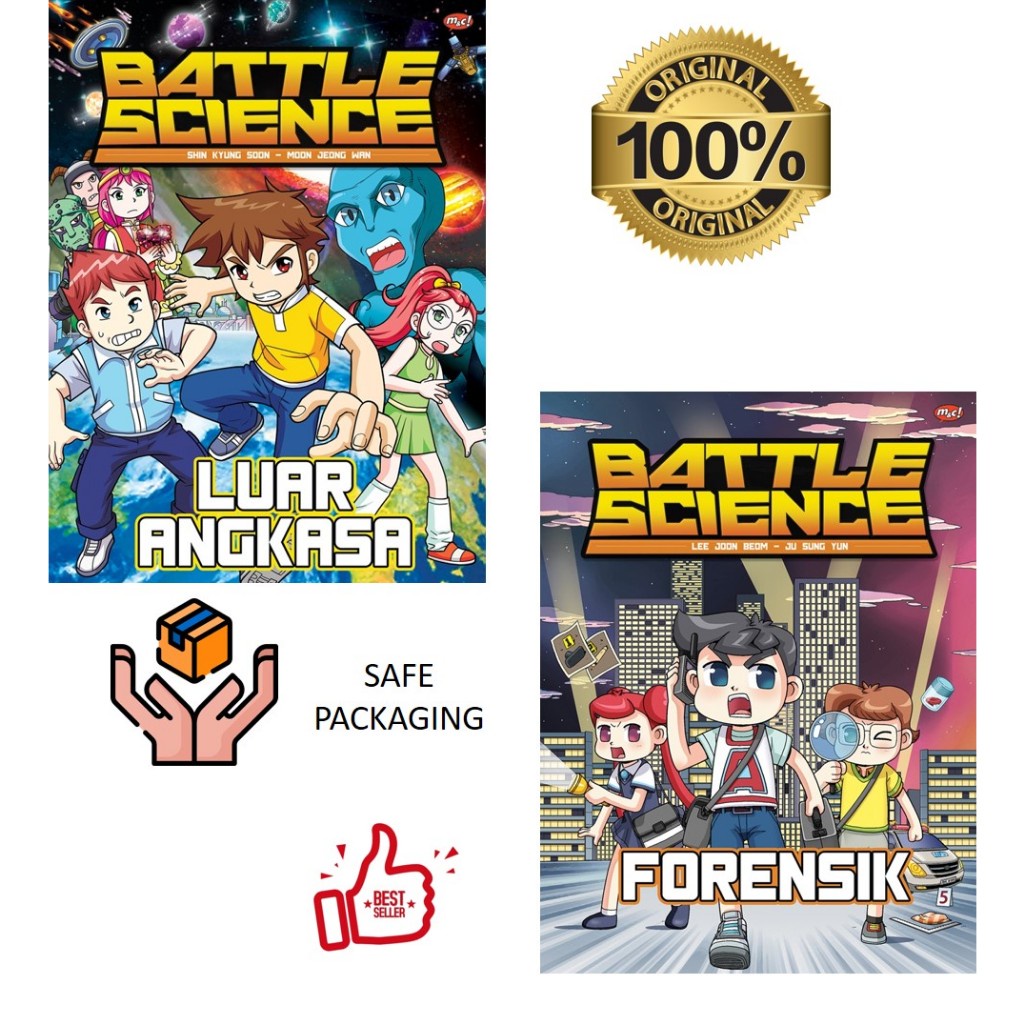 Komik Science Sains Battle Science Edu Comic
