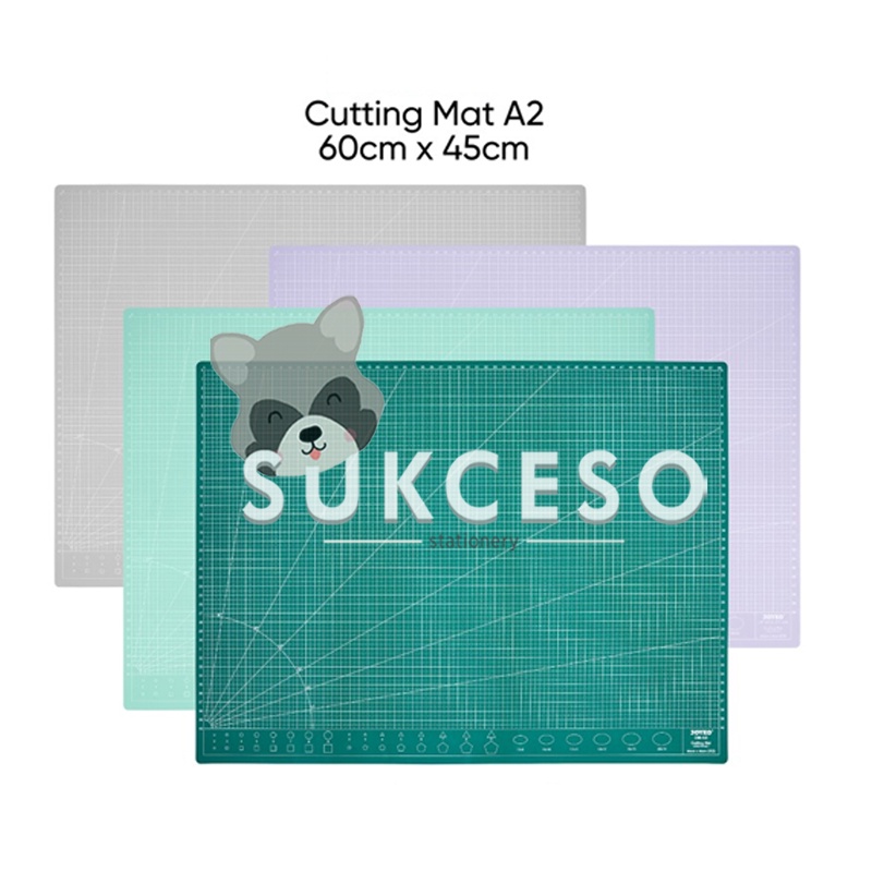 

Joyko Cutting Mat CM-A2 Warna Pastel / Cutting Matte Alas Potong A2