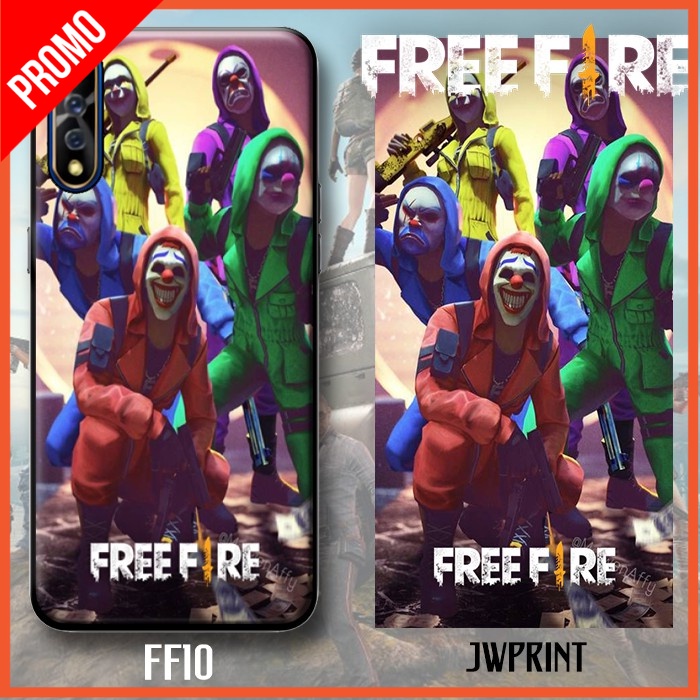 Case Hp Custom Free Fire Gaming Semua Tipe All Type VIVO Y12 Y15 Y17 Y15S Y20 Y16 Y01 Y02S Y19 Y20S 
