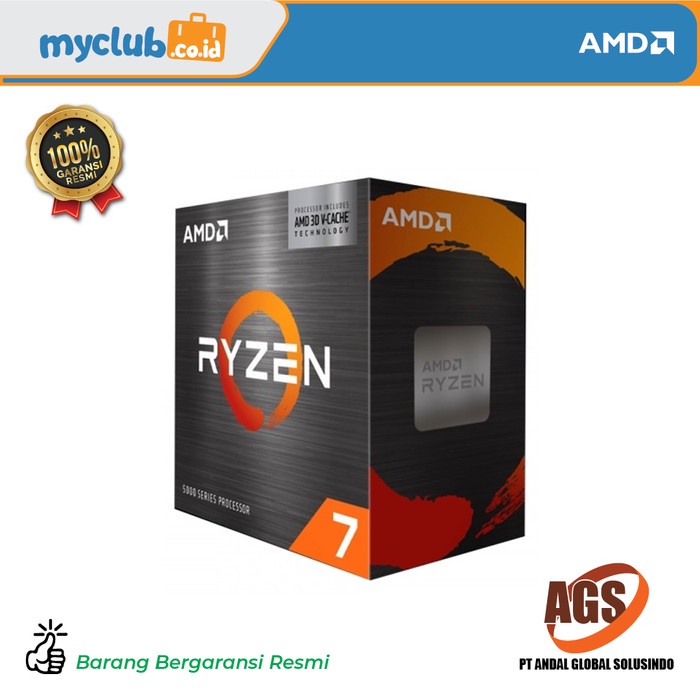 AMD CPU Ryzen 7 5800X3D Gaming Processor
