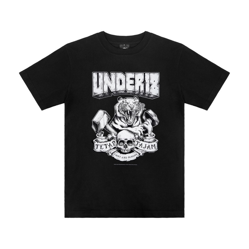 【COD】 NEW FIRST AND FAMOUS X UNDER18 T-SHIRT KAOS