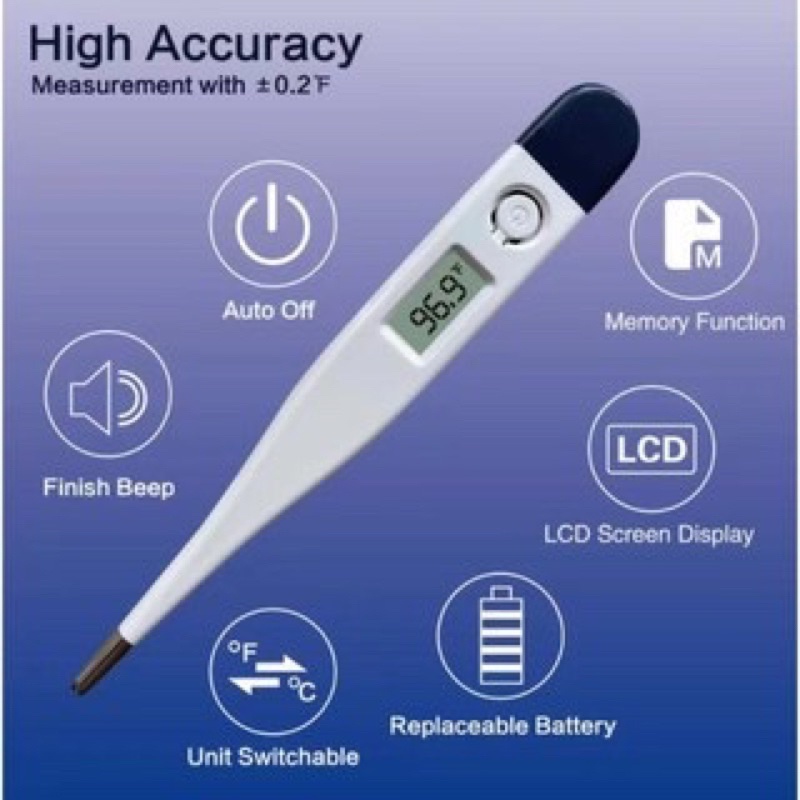 (UMU SUPPLIER) TERMOMETER DIGITAL /THERMOMETER -  AKURAT PENGUKUR SUHU TUBUH ORANG DEWASA ANAK DAN BAYI