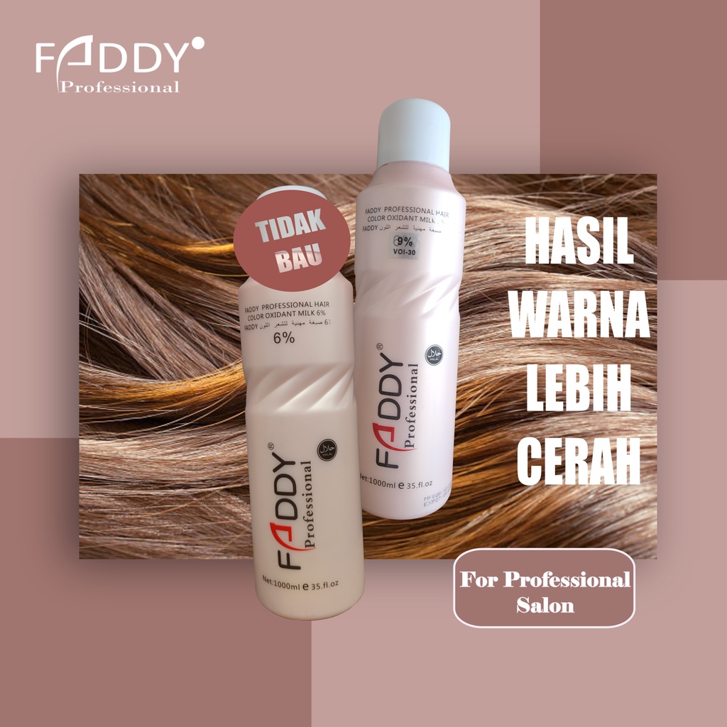 Faddy / Hair Oxidant Peroxide (Campuran Cat Rambut) (Hair Color) - MY