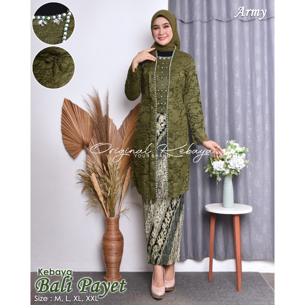 Kebaya Kutu Baru / Kebaya Tunik / Tunik Brokat / Kebaya Modern / Kebaya tile / Kebaya Favorite / Bat