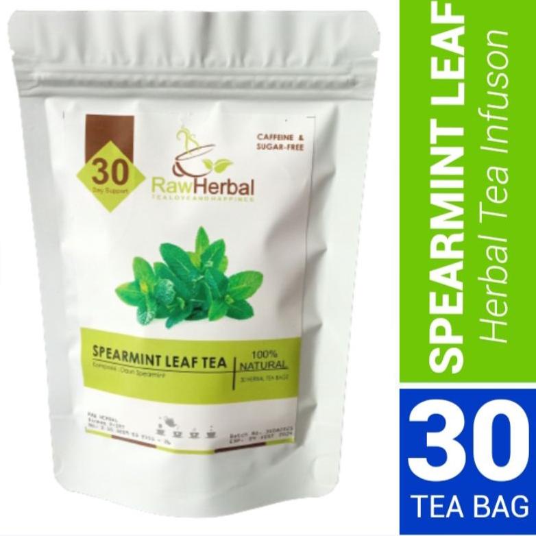 

COD COD Spearmint Leaf Tea : Teh Daun Spearmint Isi 30 Tea Bag
