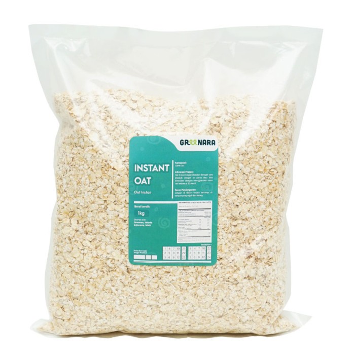 

BEST SELLER - Instant Oat 1Kg Kualitas terjamin