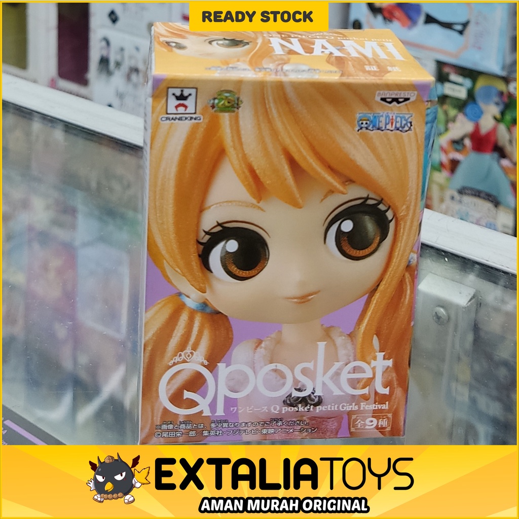 BANPRESTO Q POSKET PETIT FIGURE ONE PIECE - NAMI (D)
