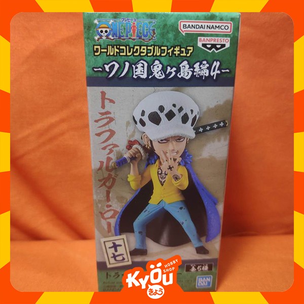 MURAH-  WCF One Piece wanokuni Onigashima 4 Zoro, Law, Kid, Marco, Onigashima - Trafalgar Law- 1.2.2