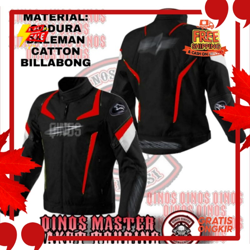 OUTFIT JKT48 TERBARU NEW ERA //JAKET PROTEKTOR-JAKET TOURING-JAKET MOTOR