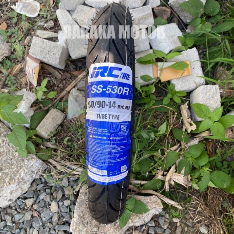 Ban Tubetype Belakang 90/90-14 Beat/ Vario/ Vario 125/ Spacy/ Scoopy (SS530R IRC) - IRC067