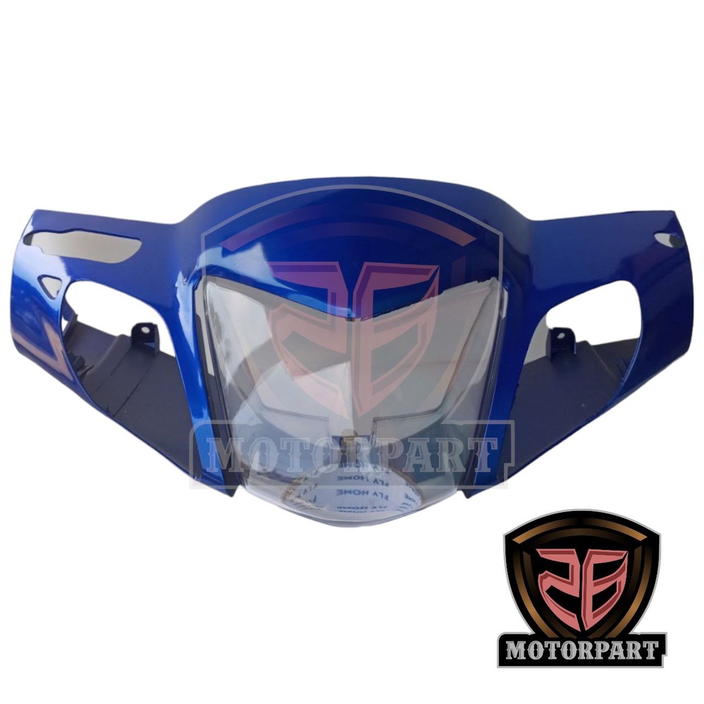 BATOK TOTOK DEPAN SET KACA MIKA REFLEKTOR DEPAN KARISMA 125 X D